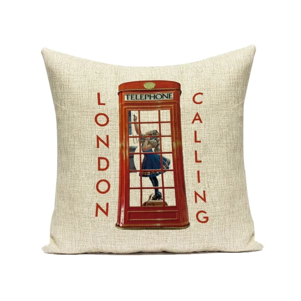 Taie d’oreiller anglaise London Calling
