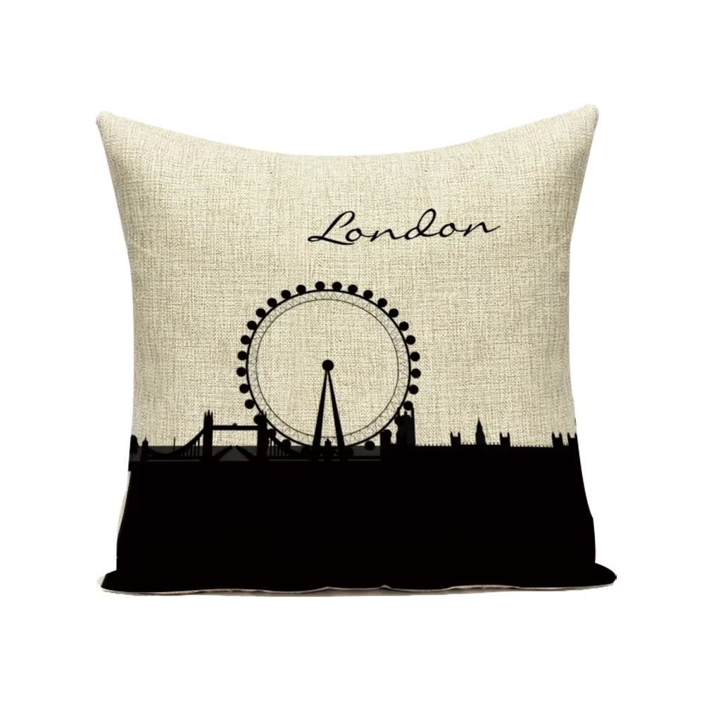 Taie d’oreiller britannique London Skyline