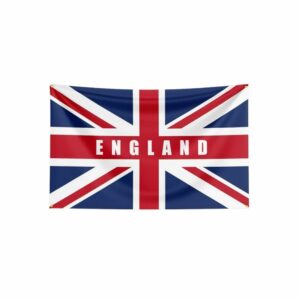Drapeau Union Jack avec inscription ENGLAND
