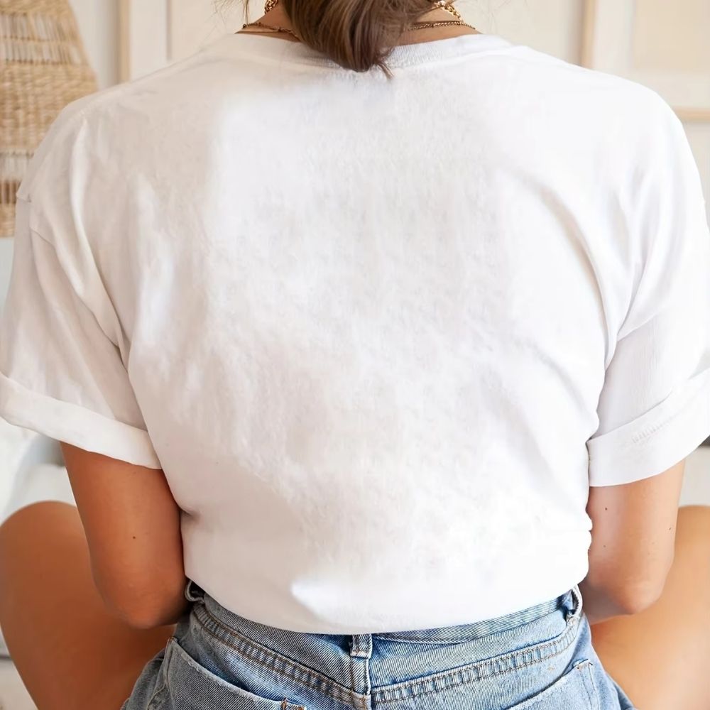 T-shirt blanc London avec icônes emblématiques – Image 2