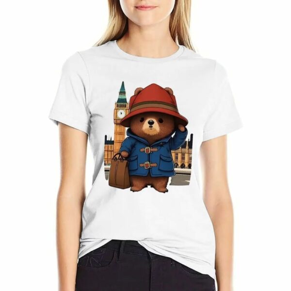 T-shirt blanc ourson et Big Ben