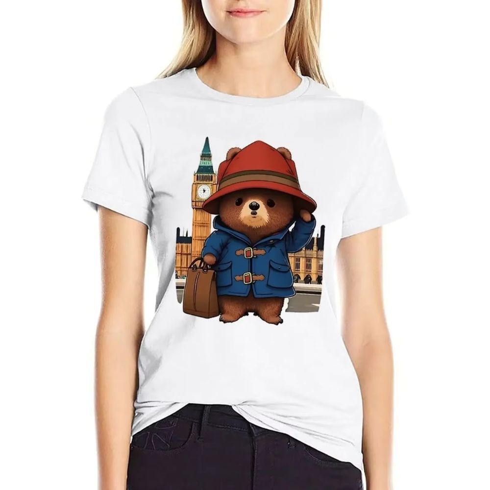 T-shirt blanc ourson et Big Ben