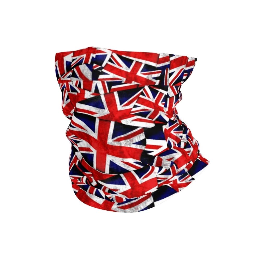 Tour de cou british – Motif Union Jack répété