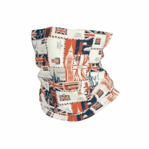 Tour de cou britannique – Collage vintage Londres