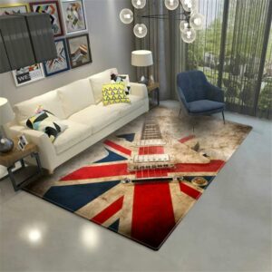 Tapis guitare électrique Union Jack