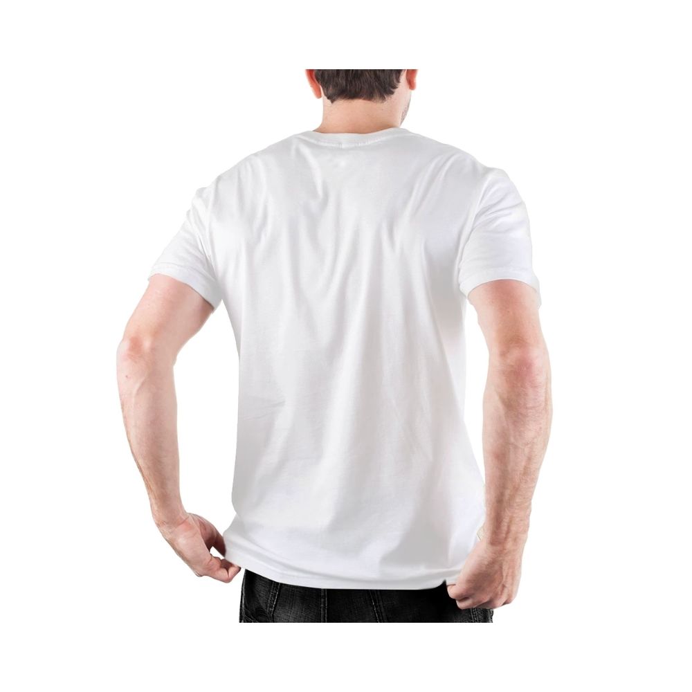 T-shirt blanc croix anglaise et blason des trois lions – Image 2