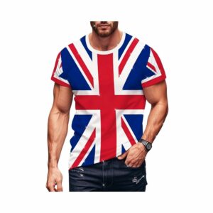 T-shirt Union Jack intégral