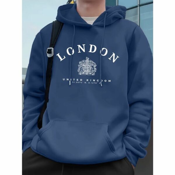 Sweat bleu anglais – blason royal