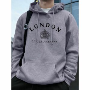Sweat gris anglais – blason royal