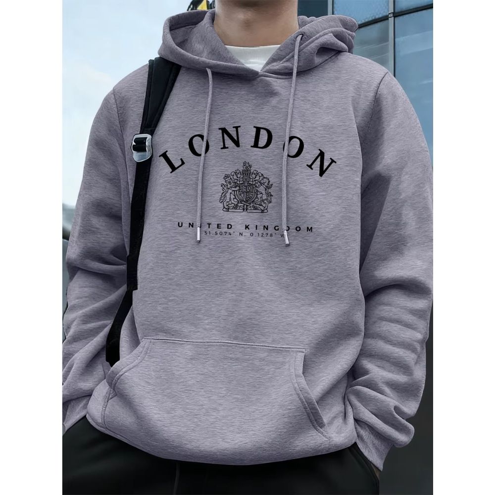 Sweat gris anglais – blason royal